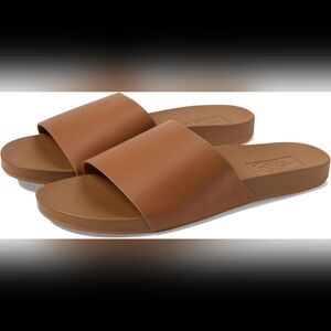 Vans Brown Leather Slide Sandals Vans

Decon Slide Size 9 Womens